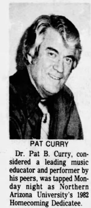 1982: Dr. Pat Curry